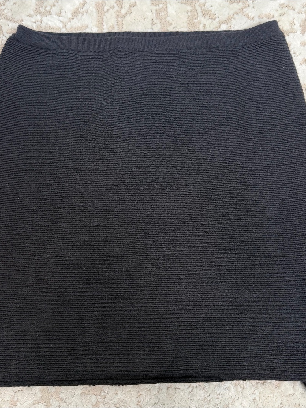 Eileen Fisher Texture Wool Sweater Pencil Skirt